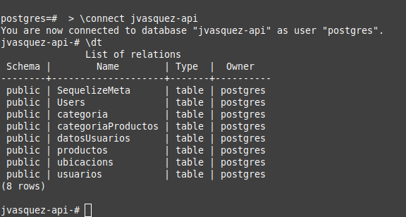 Database on Centos